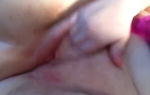 Young hairy BBW masturbates and squirts close-up