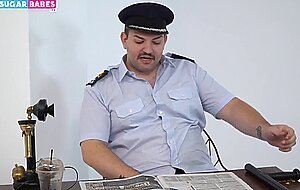 Sugarbabestv, greek fake cops fucking at the office