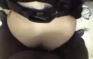 Interracial sucking motions with a pov