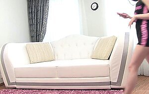 Stunning18, maggie, large white sofa
