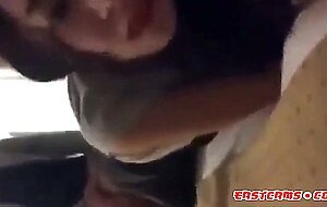 Hot korean girl records herself being fucked