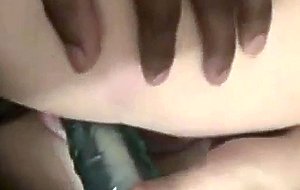 Amateur anal sex with vibrator