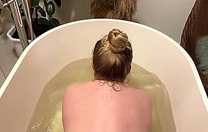 Big tits chubby teen fucked in bath
