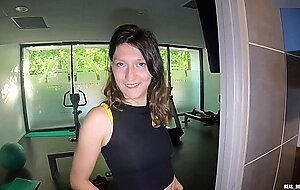 Melany furie jogger wants more anal sex in the sauna