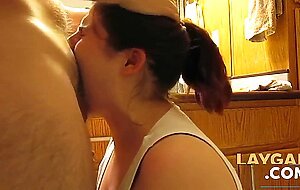 Submissive Girl Throat Fucked