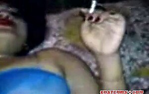 Asian BBW Whore Smoke While She Get Fuck