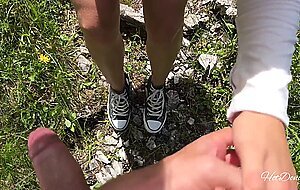 Hotdonutss, public sex during hike