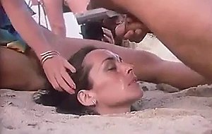 French beach mouthfuck
