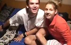 Fucking his stepsister on cam