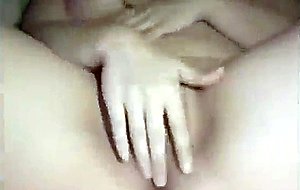 Bbw wife masturbates on webcam