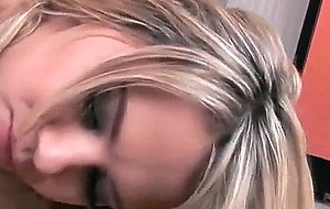 Busty blonde ashlynn brooke taking cumshot on her big tits