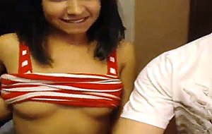 Super sexy teen blows and show pussy