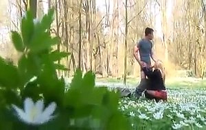 Beautiful Pretty Blonde Loves Fucking In Nature