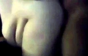 Chubby fat milf gets fucked in doggy style by sweet black guy