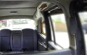 Fake taxi driver fucks blonde in public
