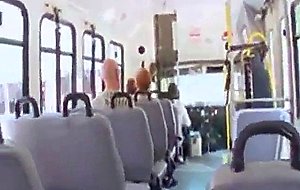 Guys decide to fuck in public bus