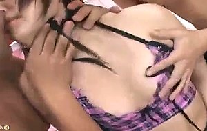 Ai kousaki with bee stings and pigtails is fucked in hairy crack