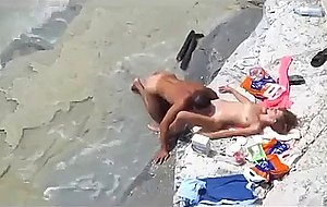 Busted a couple having sex at the beach
