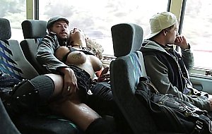 Sex on a bus with busty Bonnie Rotten
